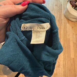 Kaisely Teal Knit Top